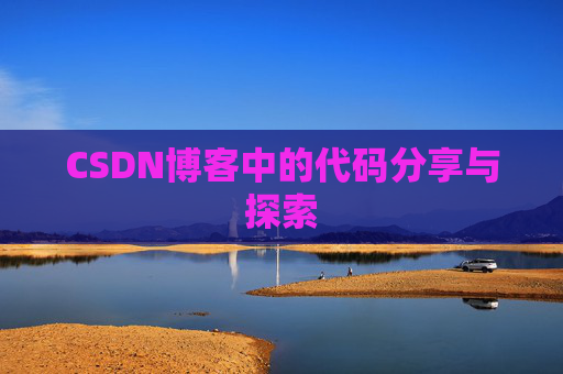CSDN博客中的代码分享与探索
